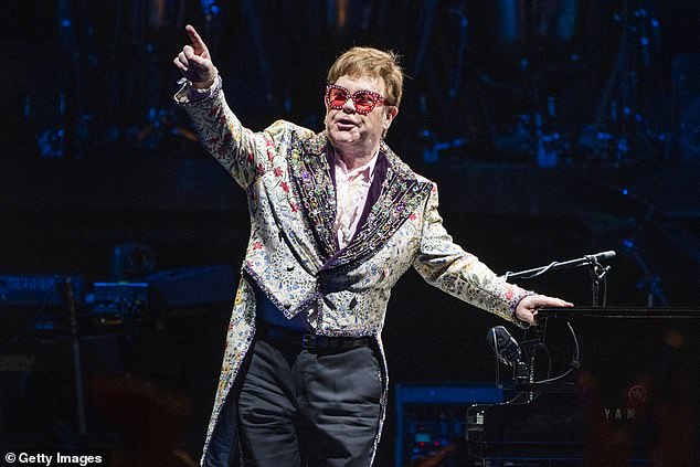 Rocket Man: Elton's tour will arrive in the UK in June, after his North American leg of the Farewell Yellow Brick Road Tour, where he admits being on the road is 
