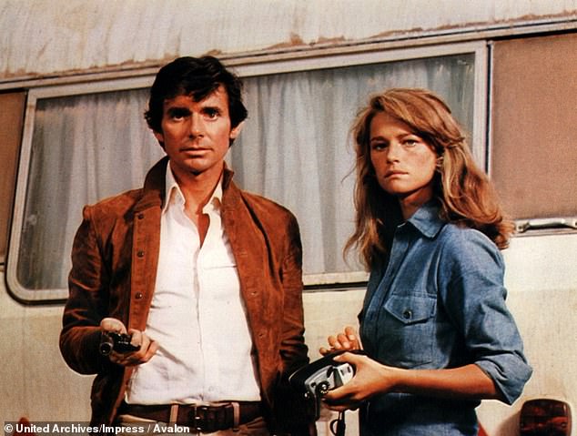 Moving on: In 1976, he starred in Caravan To Vaccares alongside actress Charlotte Rampling