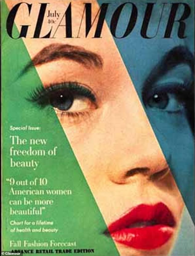 Back in Back: The screen icon, 84, first appeared on the magazine's front cover in 1959 when she was a 21-year-old model, months before embarking on her film career.