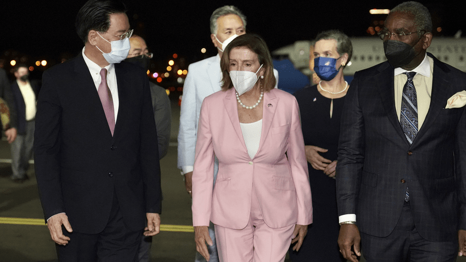 Nancy Pelosi, Taiwan's foreign minister