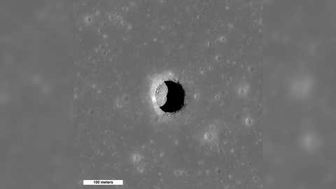 NASA's LRO has discovered lunar craters with temperatures suitable for humans (NASA)