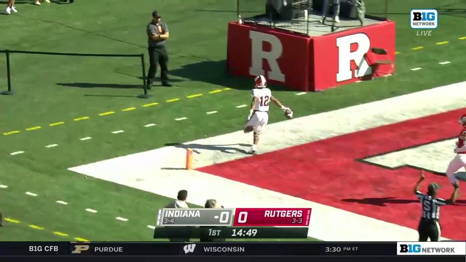 Indiana opened the game with a massive 93-yard kick back shot by Jaylene Lucas